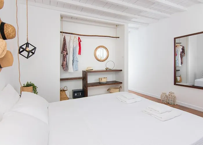 公寓 Whitelist Loft In Mykonos Town Megali Ammos (Mykonos)
